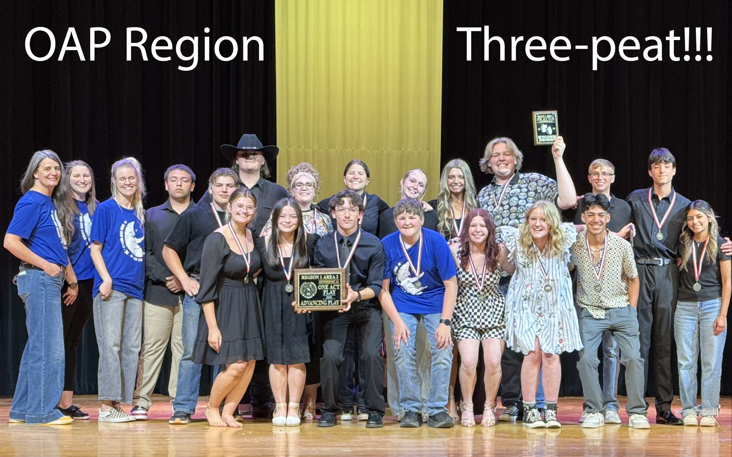 OAP Regional 3-peat